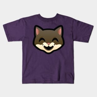 Brown Kitty With White Chin Kids T-Shirt